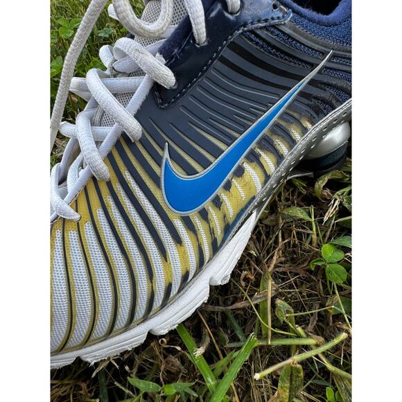 Nike Shox TLX 12 Black/Blue/Silver Running Shoes Men’s Size 13 – Worn 1–2 Times - Picture 4 of 7